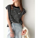 大人女子の上品ベーシック。綿100%シルケットモックネックフレンチTシャツ | Classical Elf | 詳細画像22