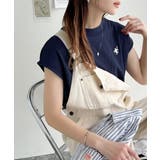 大人女子の上品ベーシック。綿100%シルケットモックネックフレンチTシャツ | Classical Elf | 詳細画像43