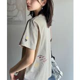 アートのように刺繍が映える。オーガニックコットン100%らくがき風刺繍 無地&ボ… | Classical Elf | 詳細画像17