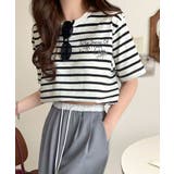 アートのように刺繍が映える。オーガニックコットン100%らくがき風刺繍 無地&ボ… | Classical Elf | 詳細画像26