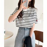 アートのように刺繍が映える。オーガニックコットン100%らくがき風刺繍 無地&ボ… | Classical Elf | 詳細画像30