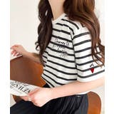 アートのように刺繍が映える。オーガニックコットン100%らくがき風刺繍 無地&ボ… | Classical Elf | 詳細画像31