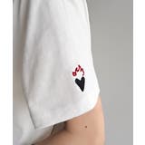 アートのように刺繍が映える。オーガニックコットン100%らくがき風刺繍 無地&ボ… | Classical Elf | 詳細画像46