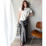 オーガニックコットン100%。胸元ラメ糸ワンポイント刺繍 無地＆ボーダー柄Tシャ… | Classical Elf  | 詳細画像9 