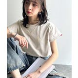 オーガニックコットン100%。胸元ラメ糸ワンポイント刺繍 無地＆ボーダー柄Tシャ… | Classical Elf  | 詳細画像23 