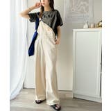 垢抜けた大人カジュアル。オーガニックコットン100％フロッキーロゴプリントTシャ… | Classical Elf  | 詳細画像27 