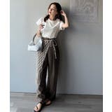 こなれ感たっぷり。オーガニックコットン100%胸元PAEAN刺繍Tシャツ(半袖) | Classical Elf | 詳細画像13