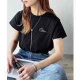 こなれ感たっぷり。オーガニックコットン100%胸元PAEAN刺繍Tシャツ(半袖) | Classical Elf | 詳細画像22