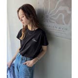 こなれ感たっぷり。オーガニックコットン100%胸元PAEAN刺繍Tシャツ(半袖) | Classical Elf | 詳細画像25