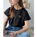 こなれ感たっぷり。オーガニックコットン100%胸元PAEAN刺繍Tシャツ(半袖) | Classical Elf | 詳細画像27
