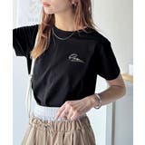 こなれ感たっぷり。オーガニックコットン100%胸元PAEAN刺繍Tシャツ(半袖) | Classical Elf | 詳細画像28