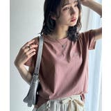 こなれ感たっぷり。オーガニックコットン100%胸元PAEAN刺繍Tシャツ(半袖) | Classical Elf | 詳細画像51