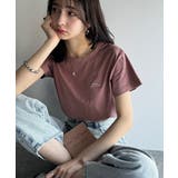 こなれ感たっぷり。オーガニックコットン100%胸元PAEAN刺繍Tシャツ(半袖) | Classical Elf | 詳細画像54