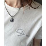 こなれ感たっぷり。オーガニックコットン100%胸元PAEAN刺繍Tシャツ(半袖) | Classical Elf | 詳細画像58