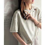 エッジの効いたデザイン☆リングハトメ裏毛半袖スウェット | Classical Elf | 詳細画像28