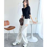 大人のこなれ感。シアーリブニット半袖カーディガン | Classical Elf | 詳細画像20