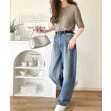 大人のこなれ感。シアーリブニット半袖カーディガン | Classical Elf | 詳細画像24