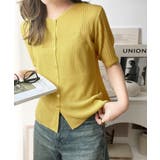 大人のこなれ感。シアーリブニット半袖カーディガン | Classical Elf | 詳細画像33