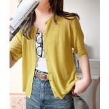 大人のこなれ感。シアーリブニット半袖カーディガン | Classical Elf | 詳細画像38