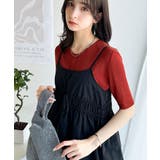 大人のこなれ感。シアーリブニット半袖カーディガン | Classical Elf | 詳細画像43