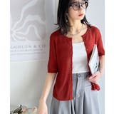 大人のこなれ感。シアーリブニット半袖カーディガン | Classical Elf | 詳細画像50