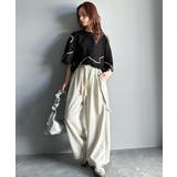 立体感のある刺繍がトレンドムード。paeanバック ウェーブコード刺繍 BIG刺繍 | Classical Elf | 詳細画像16