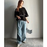 立体感のある刺繍がトレンドムード。paeanバック ウェーブコード刺繍 BIG刺繍 | Classical Elf | 詳細画像20