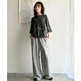 立体感のある刺繍がトレンドムード。paeanバック ウェーブコード刺繍 BIG刺繍 | Classical Elf | 詳細画像26