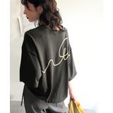 立体感のある刺繍がトレンドムード。paeanバック ウェーブコード刺繍 BIG刺繍 | Classical Elf | 詳細画像28