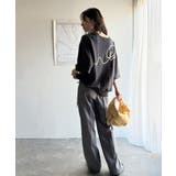 立体感のある刺繍がトレンドムード。paeanバック ウェーブコード刺繍 BIG刺繍 | Classical Elf | 詳細画像29