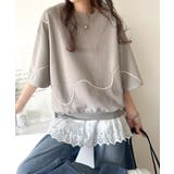 立体感のある刺繍がトレンドムード。paeanバック ウェーブコード刺繍 BIG刺繍 | Classical Elf | 詳細画像31