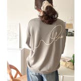 立体感のある刺繍がトレンドムード。paeanバック ウェーブコード刺繍 BIG刺繍 | Classical Elf | 詳細画像35