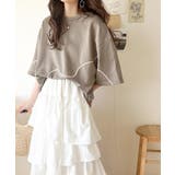 立体感のある刺繍がトレンドムード。paeanバック ウェーブコード刺繍 BIG刺繍 | Classical Elf | 詳細画像38