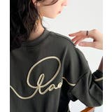 立体感のある刺繍がトレンドムード。paeanバック ウェーブコード刺繍 BIG刺繍 | Classical Elf | 詳細画像40