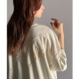 立体感のある刺繍がトレンドムード。paeanバック ウェーブコード刺繍 BIG刺繍 | Classical Elf | 詳細画像3