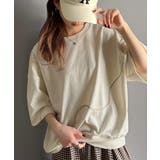 立体感のある刺繍がトレンドムード。paeanバック ウェーブコード刺繍 BIG刺繍 | Classical Elf | 詳細画像4