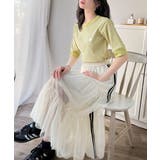 大人可愛いの新定番。袖リンガーボートネック胸刺繍ボーダーTシャツ(半袖) | Classical Elf | 詳細画像32