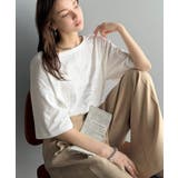 綿100%ヴィンテージウォッシュ☆前後2way刺繍ワイドネックTシャツ | Classical Elf | 詳細画像7