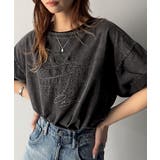 綿100%ヴィンテージウォッシュ☆前後2way刺繍ワイドネックTシャツ | Classical Elf | 詳細画像18