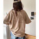 綿100%ヴィンテージウォッシュ☆前後2way刺繍ワイドネックTシャツ | Classical Elf | 詳細画像30