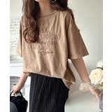 綿100%ヴィンテージウォッシュ☆前後2way刺繍ワイドネックTシャツ | Classical Elf | 詳細画像33