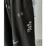 今季のイチオシ!ランダム刺繍裏毛スウェットワイドパンツ | Classical Elf | 詳細画像43