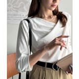 大人の上品映え。綿100%ドレープ5分袖プルオーバー | Classical Elf | 詳細画像7