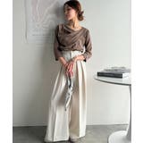 大人の上品映え。綿100%ドレープ5分袖プルオーバー | Classical Elf | 詳細画像24