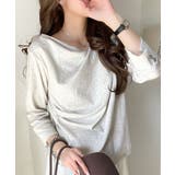 大人の上品映え。綿100%ドレープ5分袖プルオーバー | Classical Elf | 詳細画像26