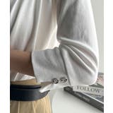 大人の上品映え。綿100%ドレープ5分袖プルオーバー | Classical Elf | 詳細画像42