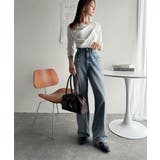 大人の上品映え。綿100%ドレープ5分袖プルオーバー | Classical Elf | 詳細画像3