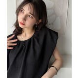 大人フェミニンな着映え。前後2wayタック使いバルーンブラウス | Classical Elf | 詳細画像13
