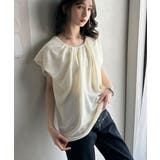 大人フェミニンな着映え。前後2wayタック使いバルーンブラウス | Classical Elf | 詳細画像3