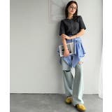 大人の抜け感カジュアル。綿100%前後2way5分袖フロントホックカーディガンリ… | Classical Elf | 詳細画像47